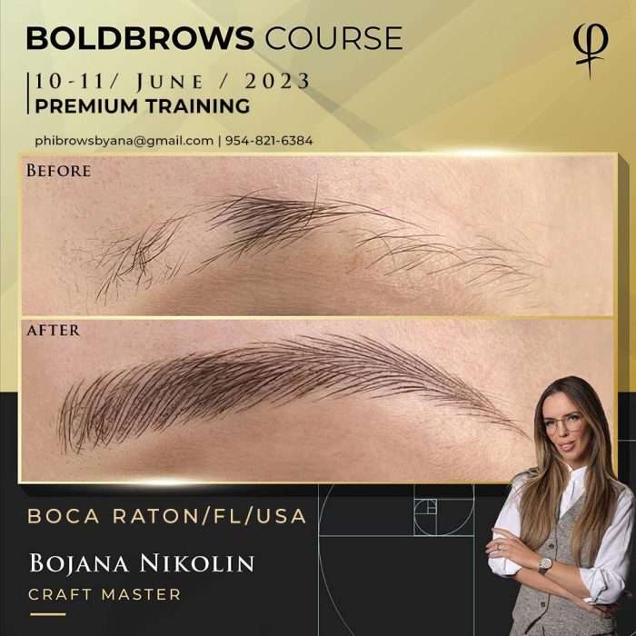 PhiBrows microblading course Boca Raton